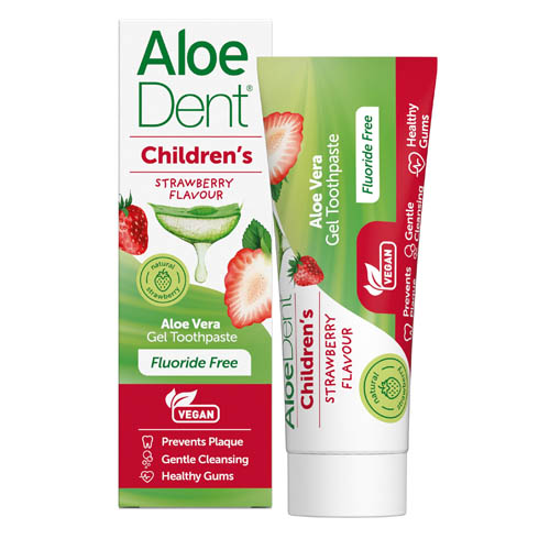 Aloe dent Children's Strawberry Toothpaste