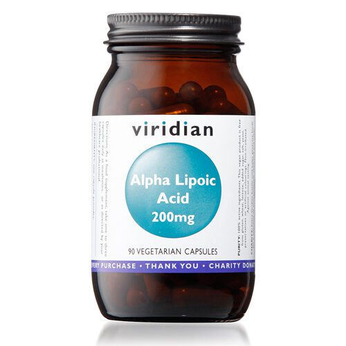 Viridian Alpha Lipoic acid 200mg 90 capsules