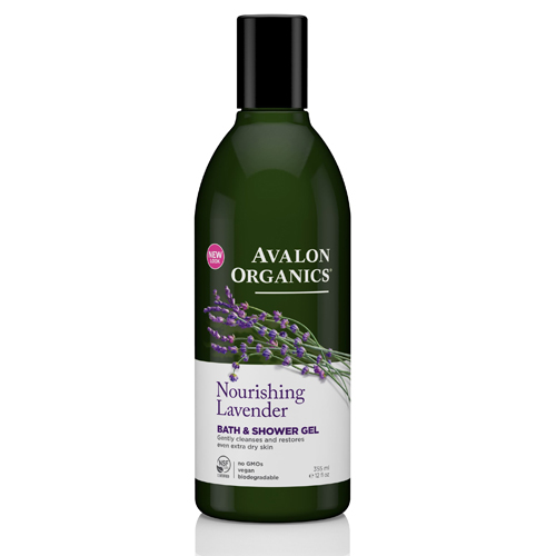 Avalon Organics Nourishing Lavender Shower gel 355ml Health Matters