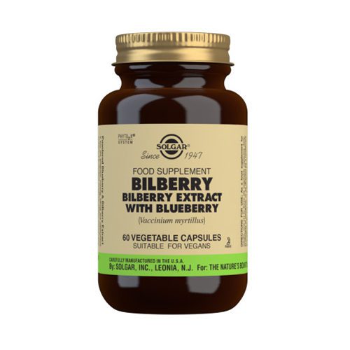 Solgar Bilberry and Blueberry extract