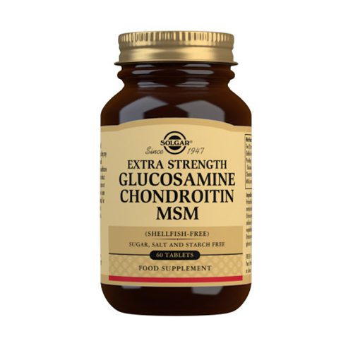 Solgar Extra Strength Glucosamine Chondroitin MSM 60
