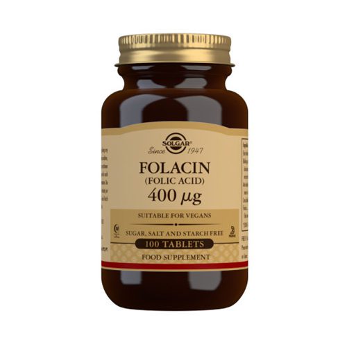 Solgar Folacin 400mcg 100 tablets