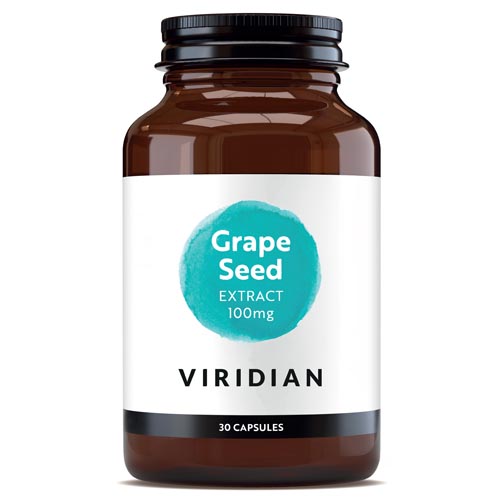 Viridian Grape Seed extract 100mg 30 capsules