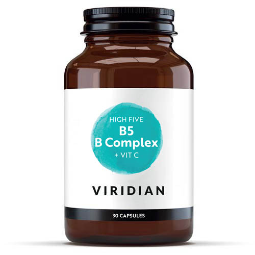 Viridian High Five B5 Complex + Vit C 30 capsules