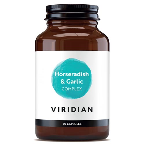 Viridian Horseradish and Garlic 30 capsules