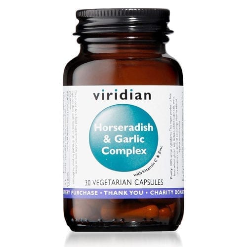 Viridian Horseradish Garlic complex 30 Capsules