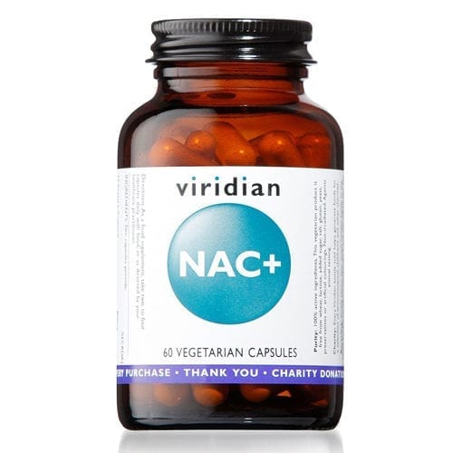 Viridian NAC+ (N-Acetyl Cysteine) 60 Capsules