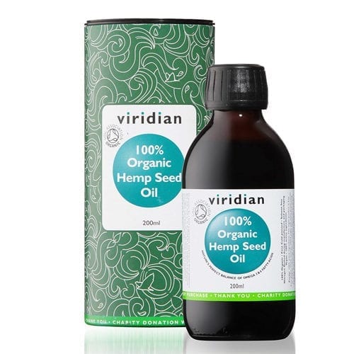 Viridian Organic Hemp seed oil 200ml