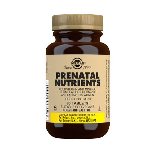 Solgar Prenatal Nutrients 60 tablets
