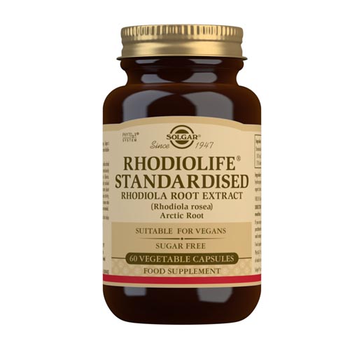 Solgar Rhodiolife standardised 60 capsules