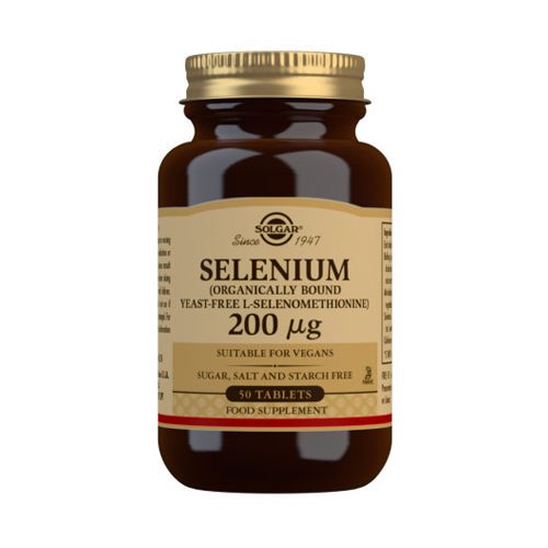 Solgar Selenium 200mcg 50 tablets