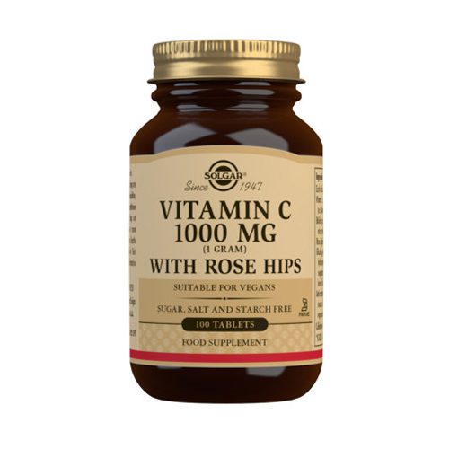 Solgar Vitamin C 1000mg with Rosehips