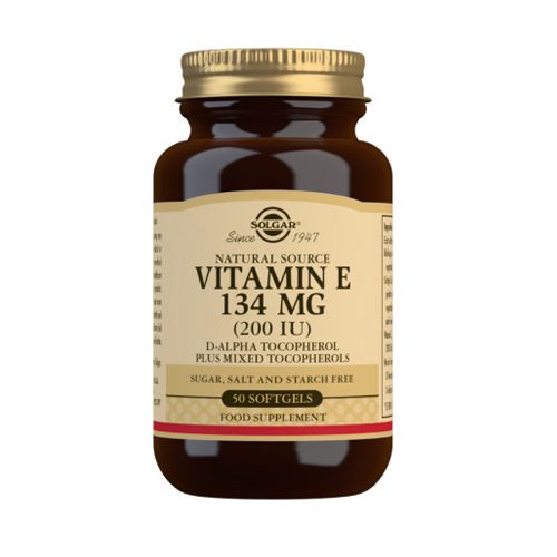 Solgar Vitamin E 134mg 50 softgels