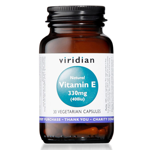 Viridian Vitamin E capsules