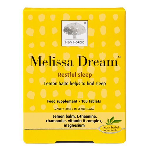 New Nordic Melissa Dream 100 tablets