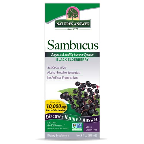Natures Answer Sambucus Black elderberry 120ml