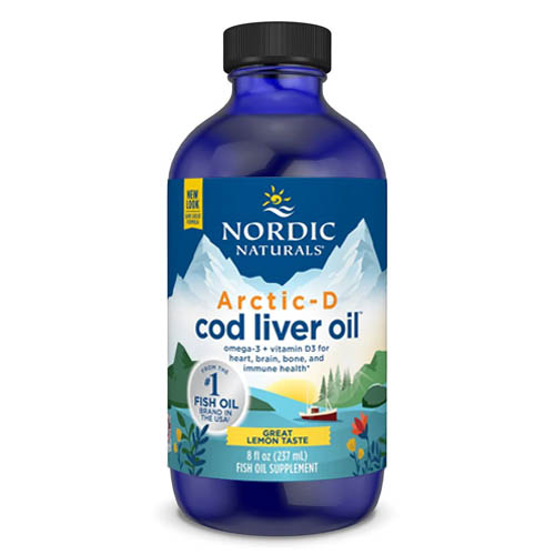 Nordic Naturals Arctic D Cod liver oil 237ml