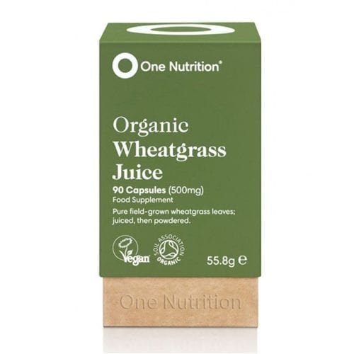 One Nutrition Organic Wheatgrass 90 capsules