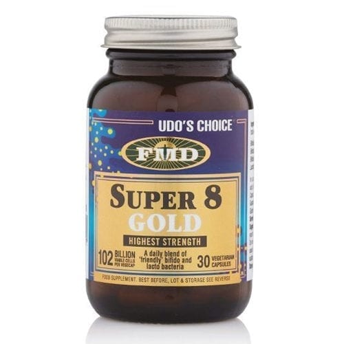 Udo's Choice Super 8 Gold Microbiotic 30 capsules