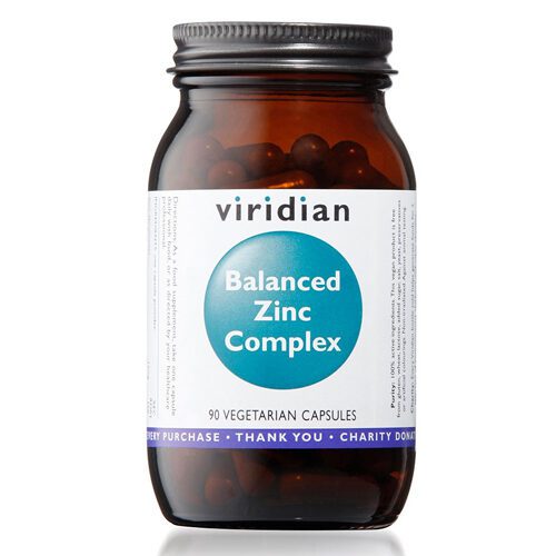 Viridian Balanced Zinc 90 capsules