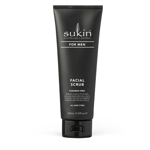 Sukin for men facial scrub 125ml
