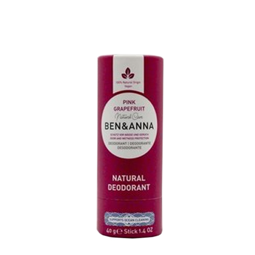 Ben And Anna Natural Deodorant -Pink Grapefruit 40g - Health Matters