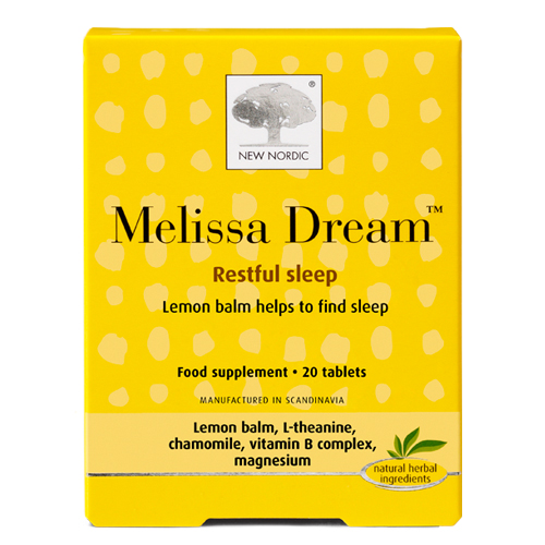New Nordic Melissa Dream 20 tablets