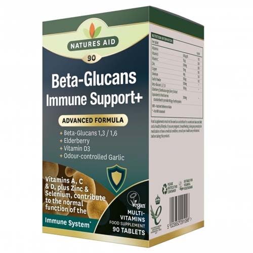 Natures Aid Beta Glucans 90 tablets