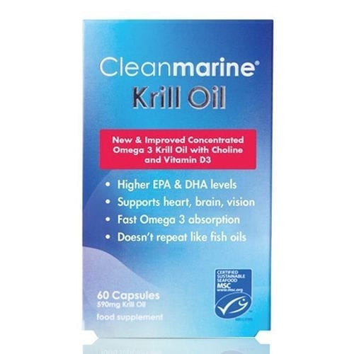 Clean Marine Krill Oil 60 capsules