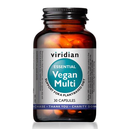 Viridian Essential Vegan Multi 30 capsules