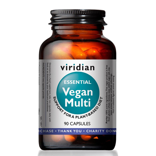 Viridian Essential Vegan Multi 30 capsules