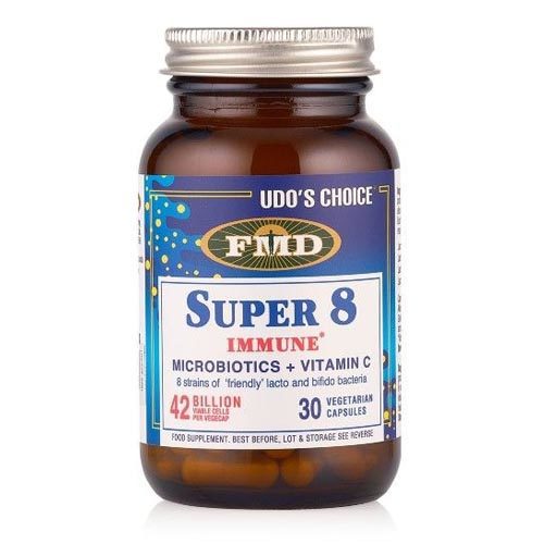 Udos Choice Super 8 Immune Microbiotic 30 Capsules