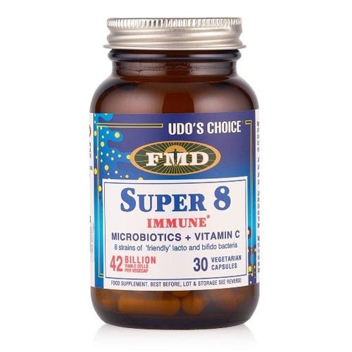 Udos Choice Super 8 immune microbiotics 30