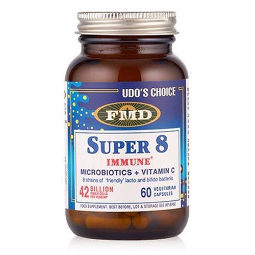 Udos Choice Super 8 Immune Microbiotic 60 Capsules