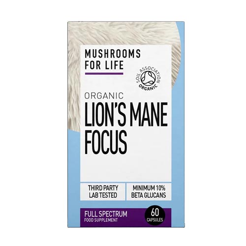 Mushroom for life Lions Mane Focus 60 capsules