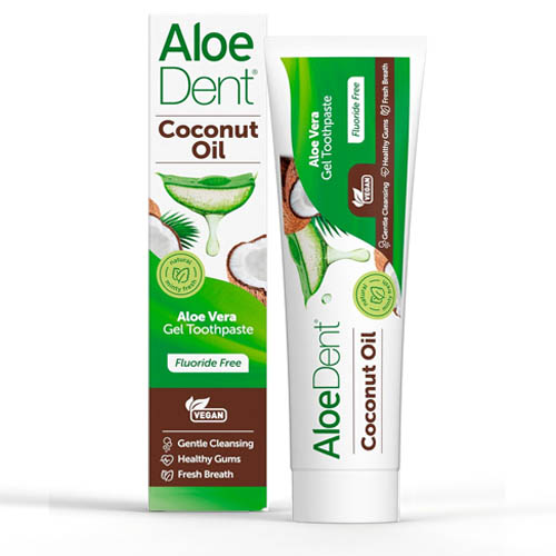 Aloe Dent coconut oil toothpaste