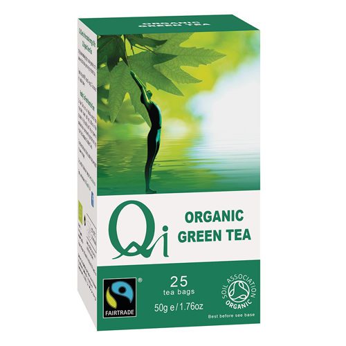 Qi Organic Green Tea 25 bags