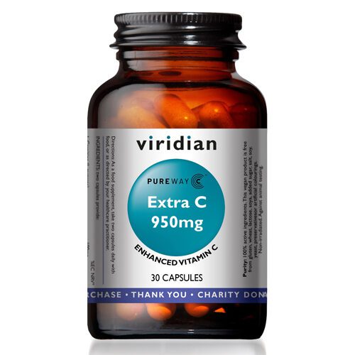 Viridian Extra C 950mg 30 capsules