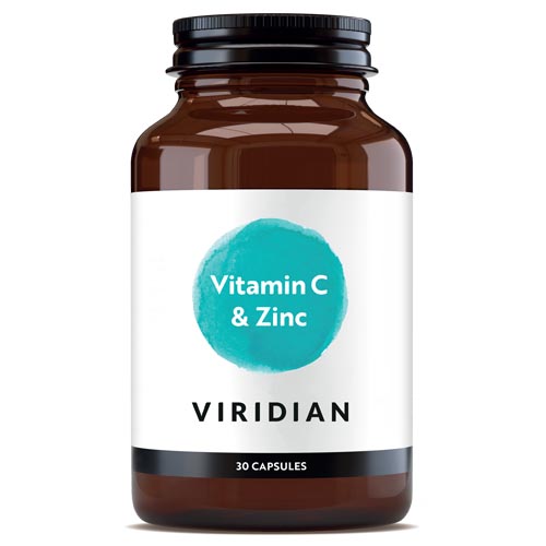 Viridian Vitamin C & Zinc 30 capsules