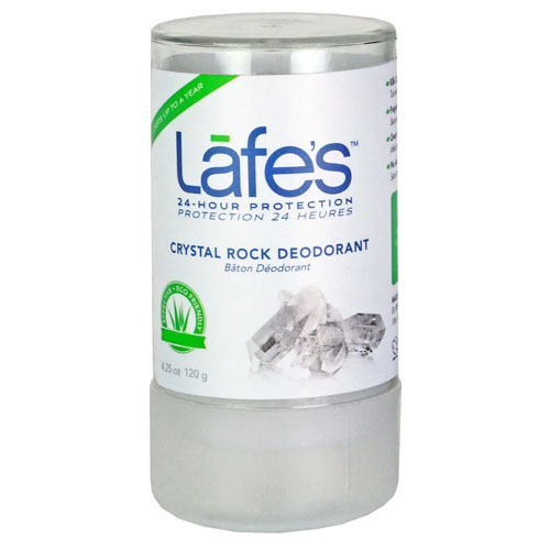 Lafes Crystal Rock Salt Deodorant - Health Matters