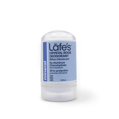 Lafes Crystal Rock Salt Deodorant Health Matters