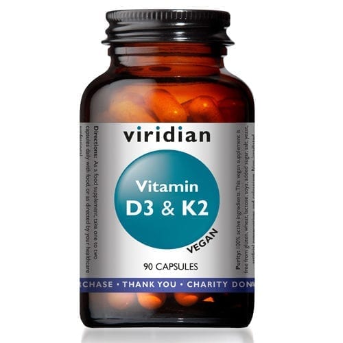 Viridian Vitamin D3 and K2