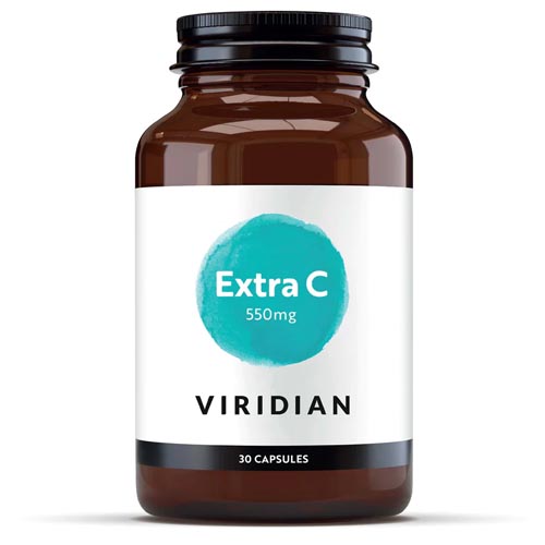 Viridian Extra C 550mg 30 capsules
