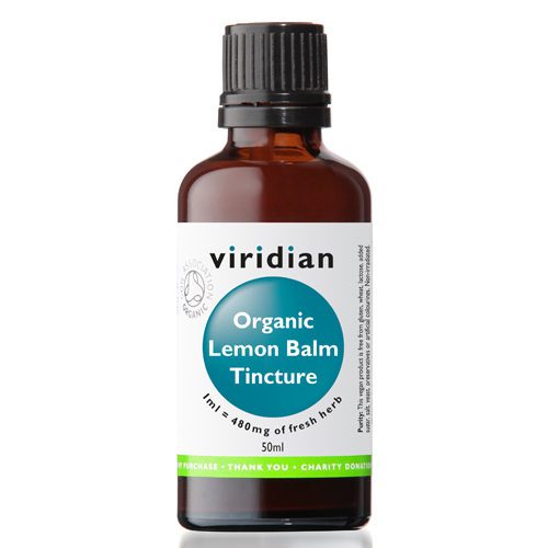Viridian Lemon Balm Tincture 50ml