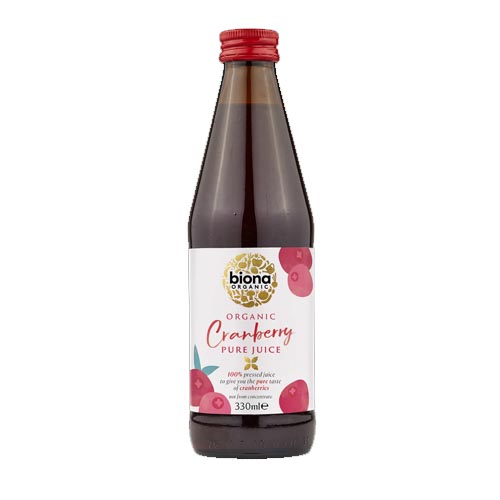 Biona Organic Cranberry Juice 330ml