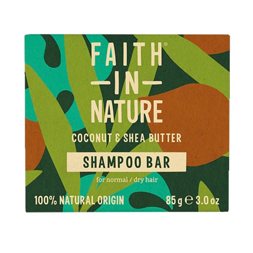 Faith Coconut and Shea Butter shampoo bar