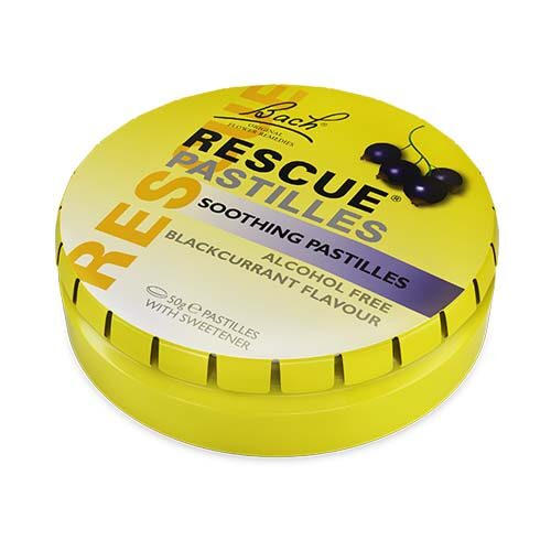 Bach rescue remedy pastilles blackcurrant