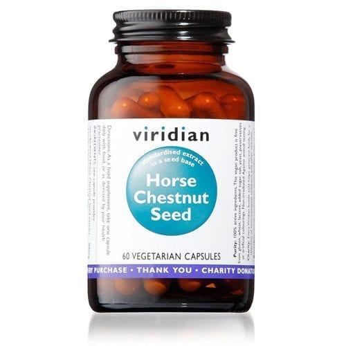 Viridian Horse chestnut seed 60 capsules