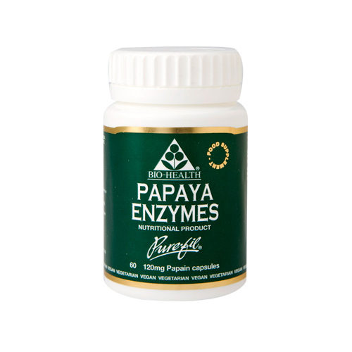 BioHealth Papaya Enzymes 60 Capsules Health Matters