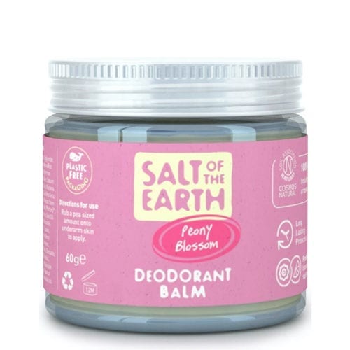 Salt Of the Earth Peony Blossom deodorant balm